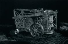 prof. nzw. Christopher  Nowicki, "Entropy / Steam Drill" mezzotinta  2002, 45 x 60 cm